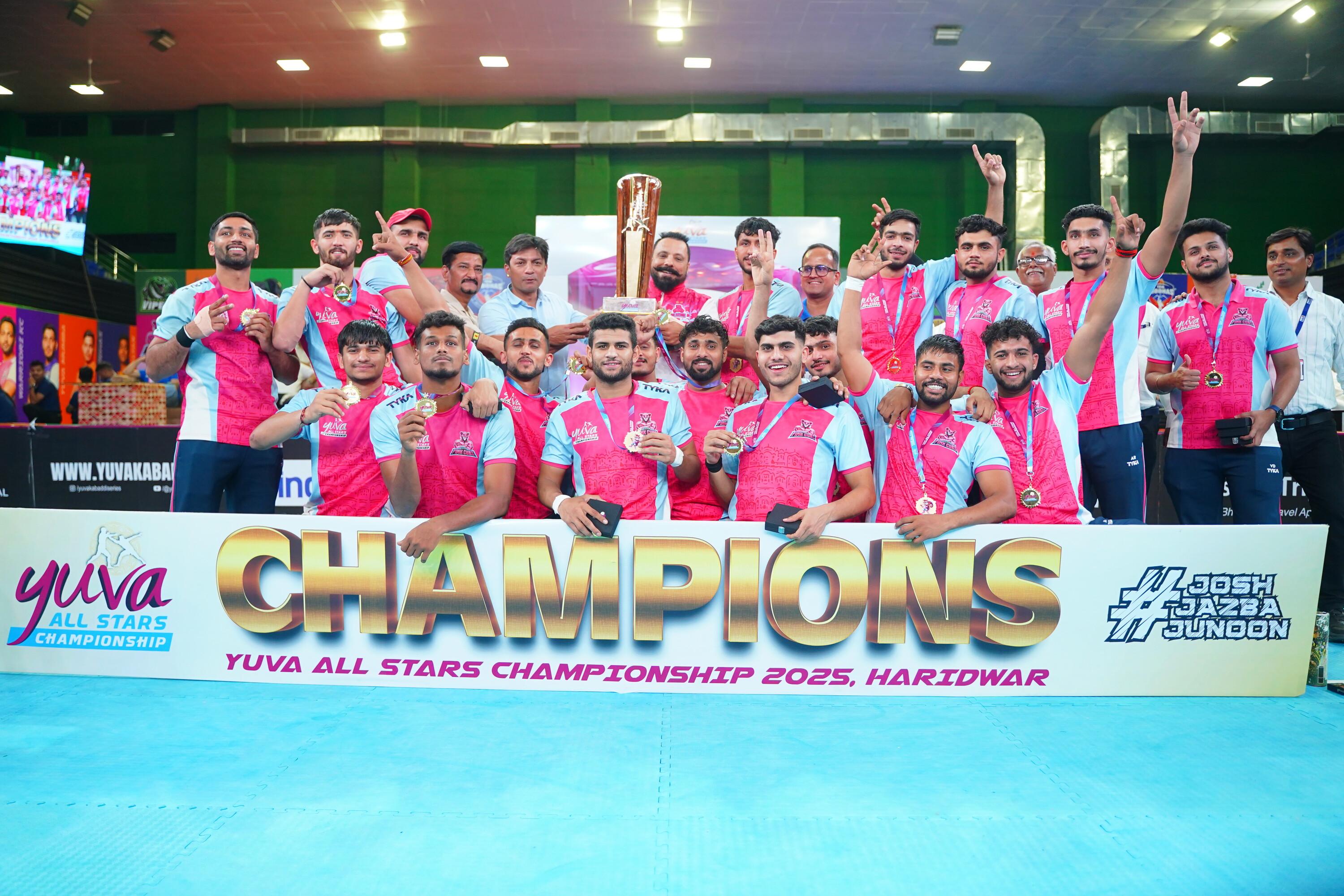Jaipur Pink Cubs - Champions of the Tournament - YASC 2025