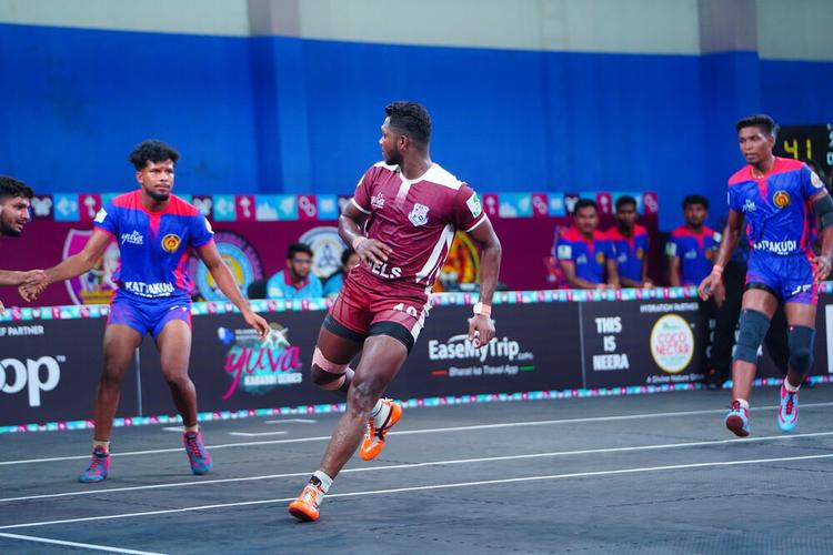 Sathish Kannan - Match 15 - Vels University vs Kattakudi Sports - YKS TN CLUBS 2024