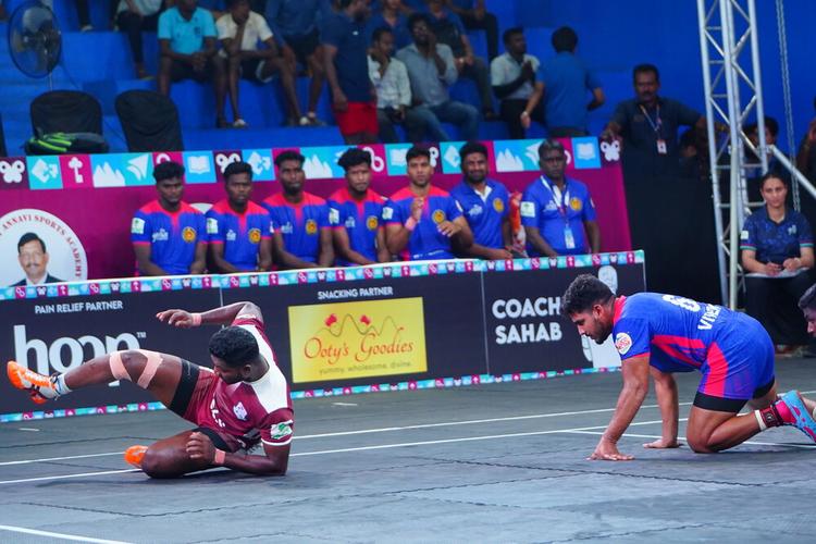 Sathish Kannan - Match 15 - Vels University vs Kattakudi Sports - YKS TN CLUBS 2024