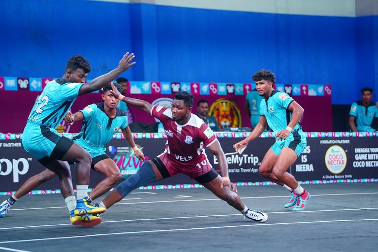 Sathish Kannan - Match 17 - Vels University vs Nellai Kings - YKS TN CLUBS 2024