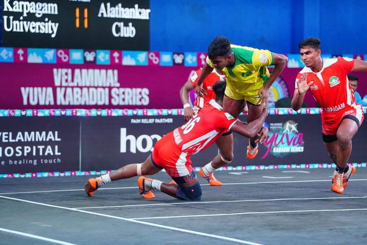 N Manikandan - Match 22 - Karpagam University vs Alathankarai Club - YKS TN CLUBS 2024