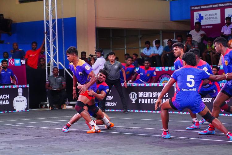 M. Dhanasekar - Match 24 - Kattakudi Sports vs N.A. Academy - YKS TN CLUBS 2024