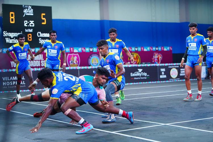 Noushad Ali - Match 32 - Chennai Sports vs Sivagangai Warriors - YKS TN CLUBS 2024
