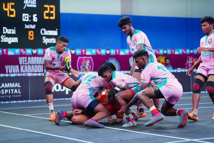 M Esakkiraja - Match 35 - Chennai Sports vs Durai Singam - YKS TN CLUBS 2024
