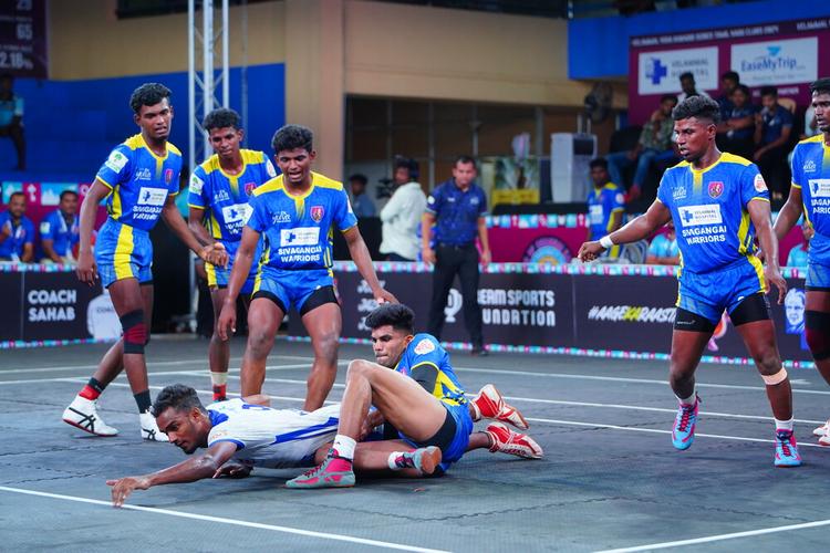 B Kiruba - Match 36 - PRIST University vs Sivagangai Warriors - YKS TN CLUBS 2024