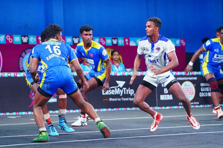 B Kiruba - Match 36 - PRIST University vs Sivagangai Warriors - YKS TN CLUBS 2024