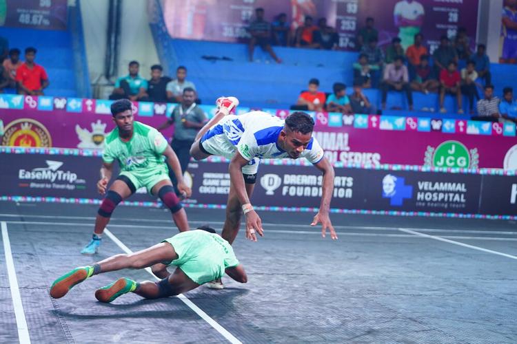 B Kiruba - Match 43 - PRIST University vs Samy Academy - YKS TN CLUBS 2024