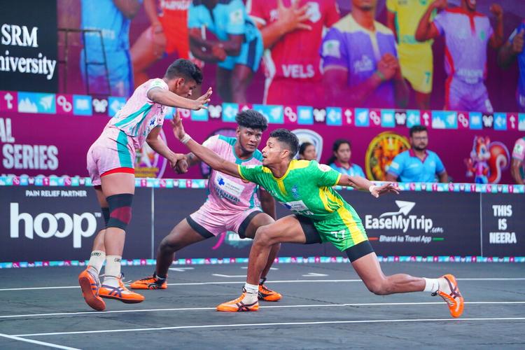 M Esakkiraja - Match 44 - Chennai Sports vs SRM University - YKS TN CLUBS 2024