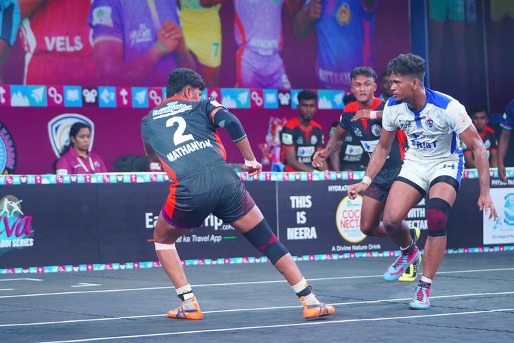 Harish Kamatchi - Match 45 - AMKC Gobi vs PRIST University - YKS TN CLUBS 2024