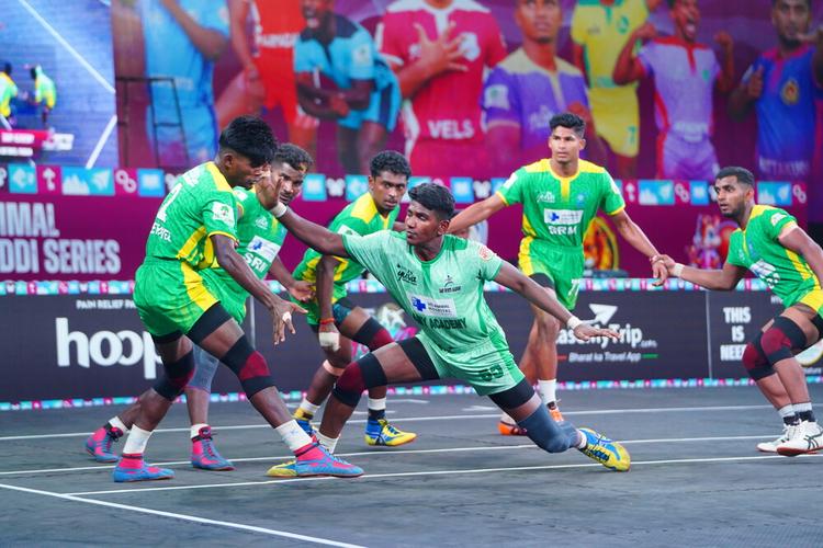 Neethi Vel Thangavel - Match 46 - Samy Academy vs SRM University - YKS TN CLUBS 2024