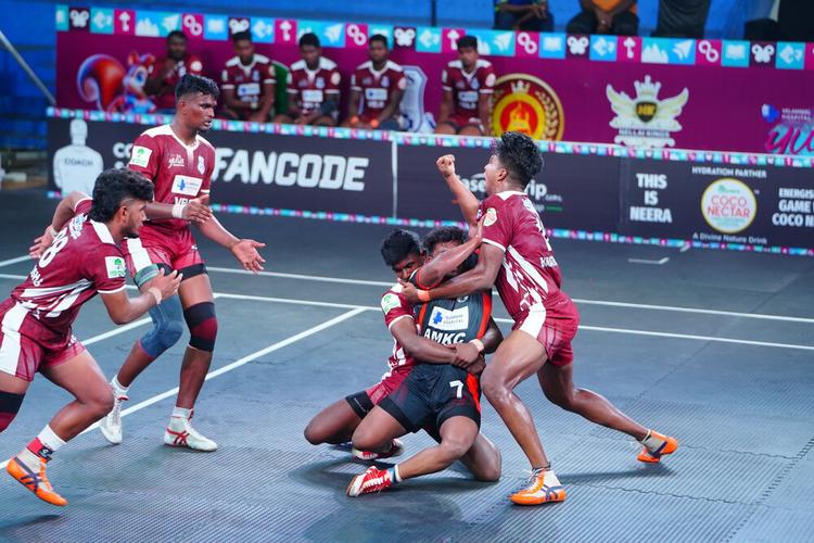 Bharath Kumar. GL - Match 57 - AMKC Gobi vs Vels University - YKS TN CLUBS 2024