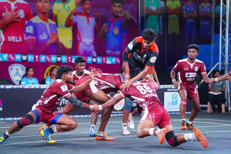 Thirukumaran Murugan - Match 57 - Vels University vs AMKC Gobi - YKS TN CLUBS 2024