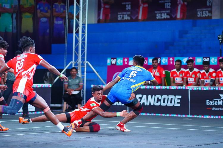 M. Kabilan - Match 58 - Karpagam University vs Sivagangai Warriors - YKS TN CLUBS 2024