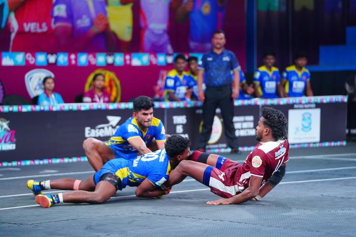 Thirukumaran Murugan - Match 61 - Vels University vs Sivagangai Warriors - YKS TN CLUBS 2024