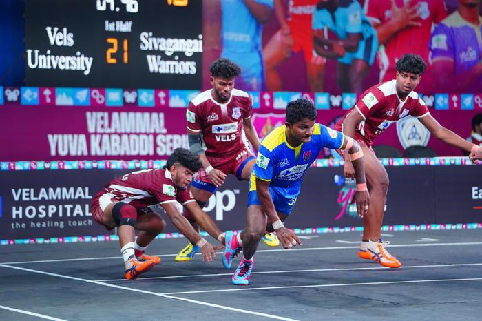 Thirukumaran Murugan - Match 61 - Vels University vs Sivagangai Warriors - YKS TN CLUBS 2024