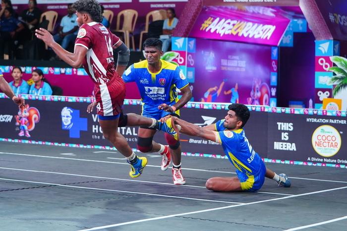 Thirukumaran Murugan - Match 61 - Vels University vs Sivagangai Warriors - YKS TN CLUBS 2024