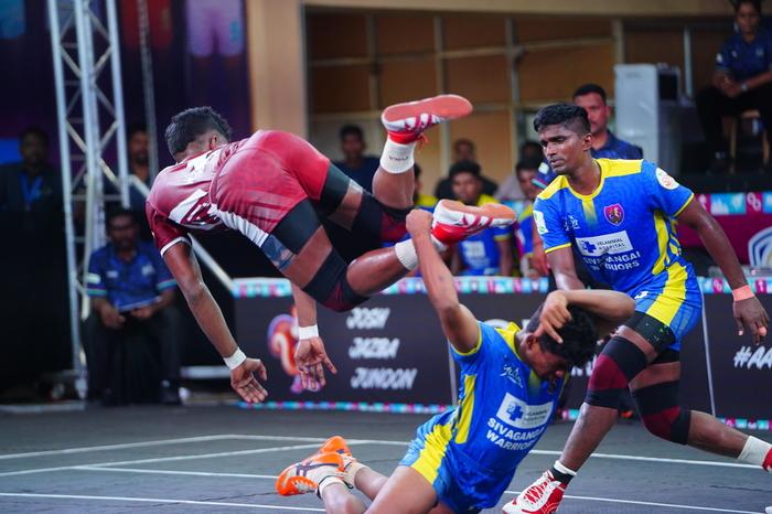 Vasanth Murugan - Match 61 - Vels University vs Sivagangai Warriors - YKS TN CLUBS 2024