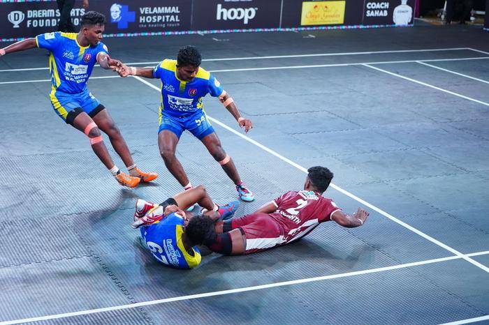 Vasanth Murugan - Match 61 - Sivagangai Warriors vs Vels University - YKS TN CLUBS 2024