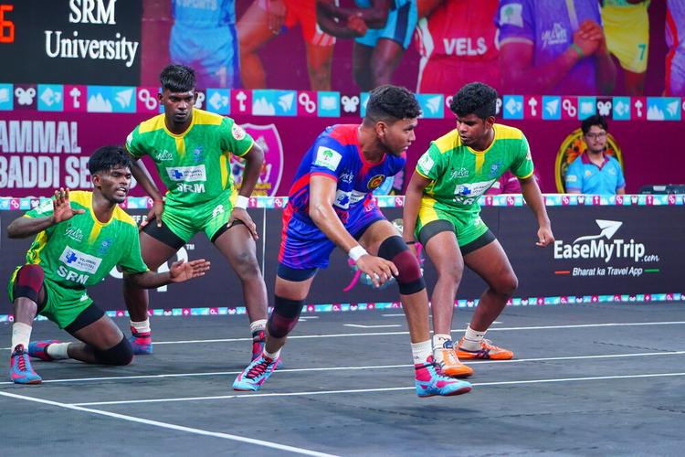 Neethi Vel Thangavel - Match 64 - Kattakudi Sports vs SRM University - YKS TN CLUBS 2024
