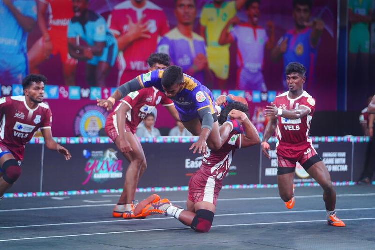 Dinesh Kumar Krishnamoorthi - Match 65 - Vels University vs N.A. Academy - YKS TN CLUBS 2024