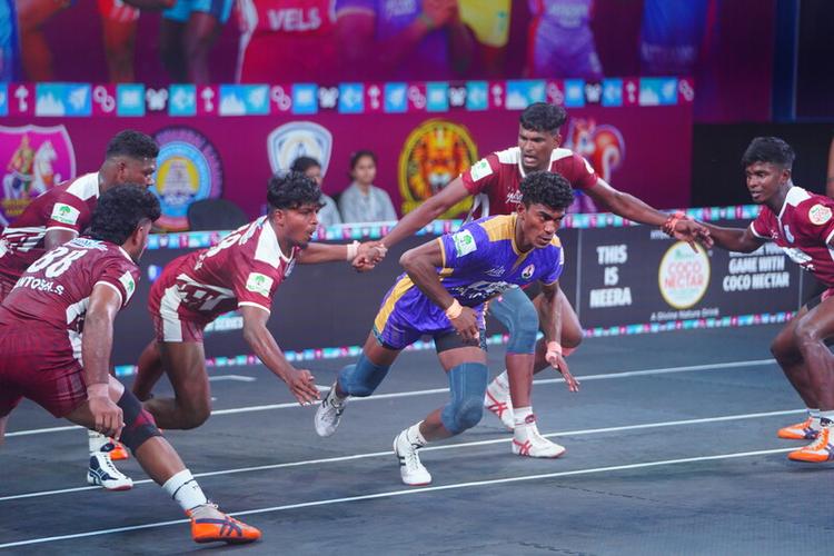 Bharath Kumar. GL - Match 65 - Vels University vs N.A. Academy - YKS TN CLUBS 2024