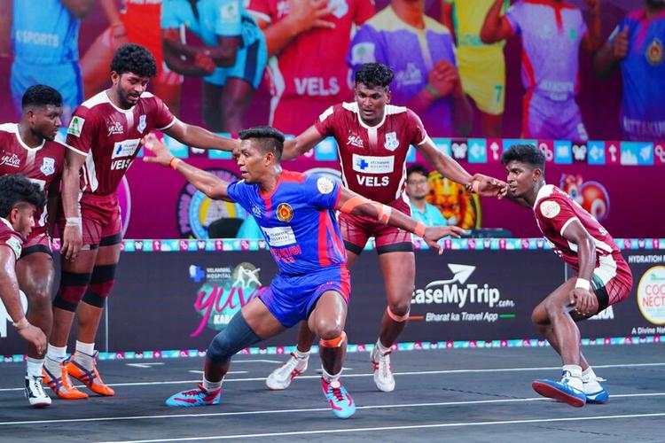Sakthivel R - Match 72 - Kattakudi Sports vs Vels University - YKS TN CLUBS 2024