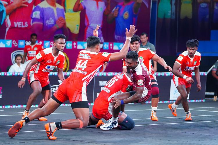 N Manikandan - Match 73 - Karpagam University vs Vels University - YKS TN CLUBS 2024