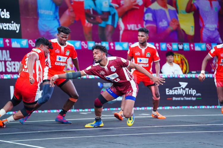 Saran Murugan - Match 73 - Karpagam University vs Vels University - YKS TN CLUBS 2024