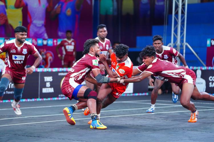 Bharath Kumar. GL - Match 73 - Karpagam University vs Vels University - YKS TN CLUBS 2024