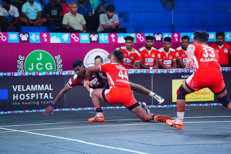 Sathish Kannan - Match 73 - Vels University vs Karpagam University - YKS TN CLUBS 2024
