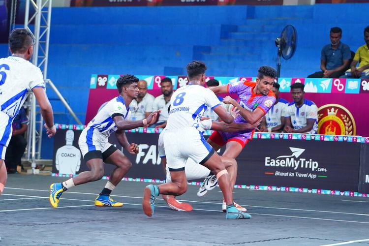 S Sasikumar - Match 77 - Jayachitra Club vs PRIST University - YKS TN CLUBS 2024