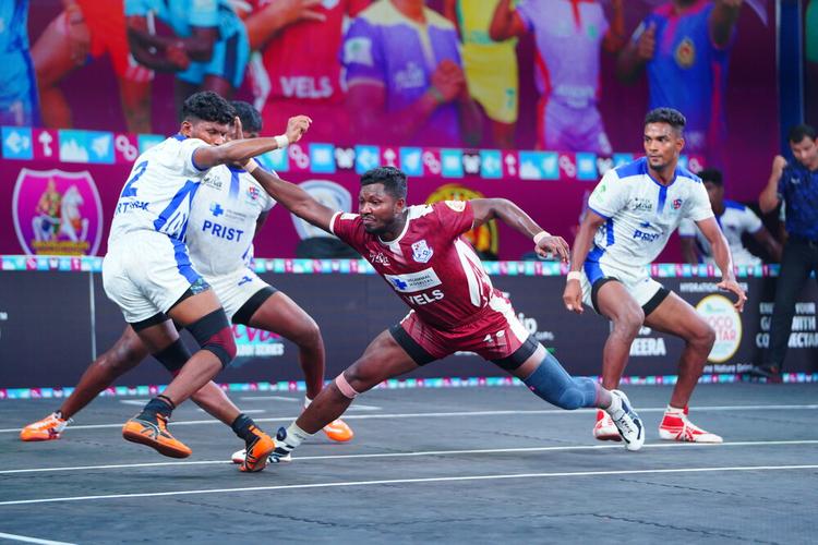 Sathish Kannan - Match 110 - Vels University vs PRIST University - YKS TN CLUBS 2024