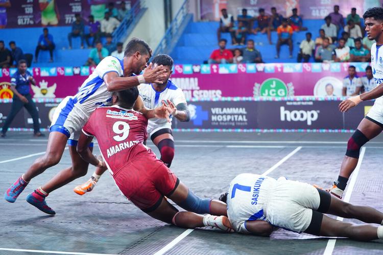 S Sasikumar - Match 110 - Vels University vs PRIST University - YKS TN CLUBS 2024
