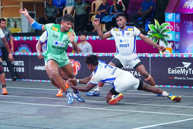 S Sasikumar - Quarter Final 3 - PRIST University vs Samy Academy - YKS TN CLUBS 2024
