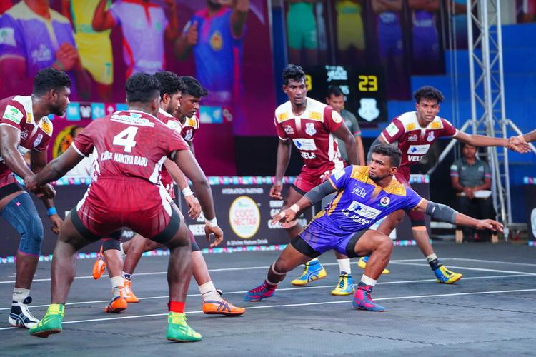Dinesh Kumar Krishnamoorthi - Semi-Final 1 - N.A. Academy vs Vels University - YKS TN CLUBS 2024