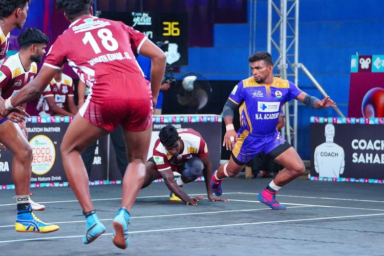 Dinesh Kumar Krishnamoorthi - Semi-Final 1 - N.A. Academy vs Vels University - YKS TN CLUBS 2024