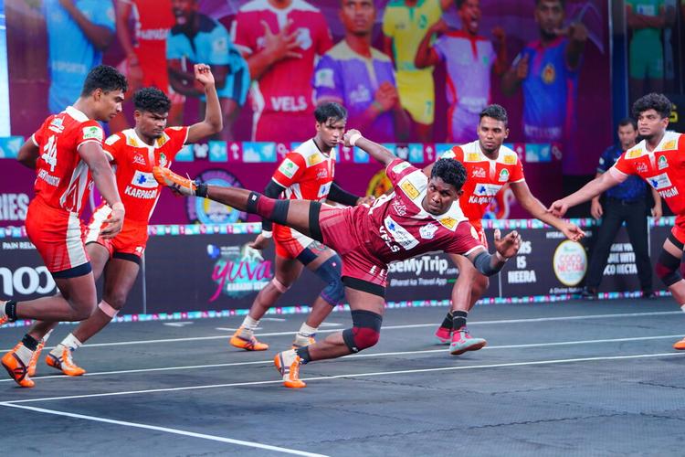 B Sanjeev Dharan - Final - Vels University vs Karpagam University - YKS TN CLUBS 2024