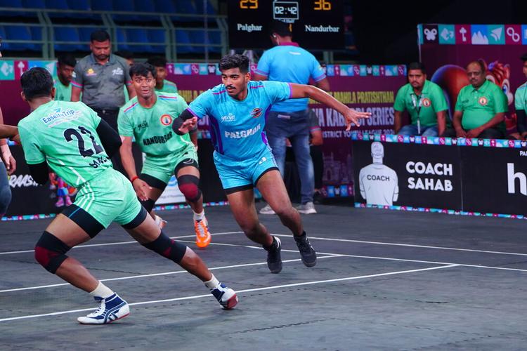 Jayesh Mahajan - Match 54 - Nandurbar District vs Palghar District - KMP YKS IDYL 2024
