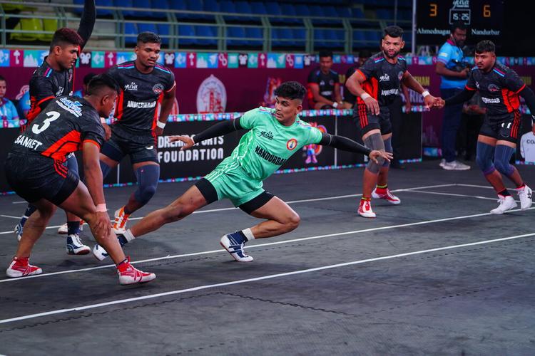 Sanket Khalate - Match 57 - Ahmednagar District vs Nandurbar District - KMP YKS IDYL 2024