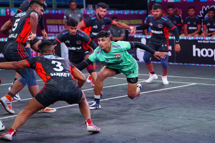 Sanket Khalate - Match 57 - Ahmednagar District vs Nandurbar District - KMP YKS IDYL 2024