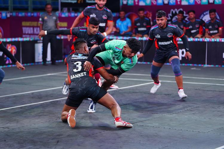 Sanket Khalate - Match 57 - Ahmednagar District vs Nandurbar District - KMP YKS IDYL 2024