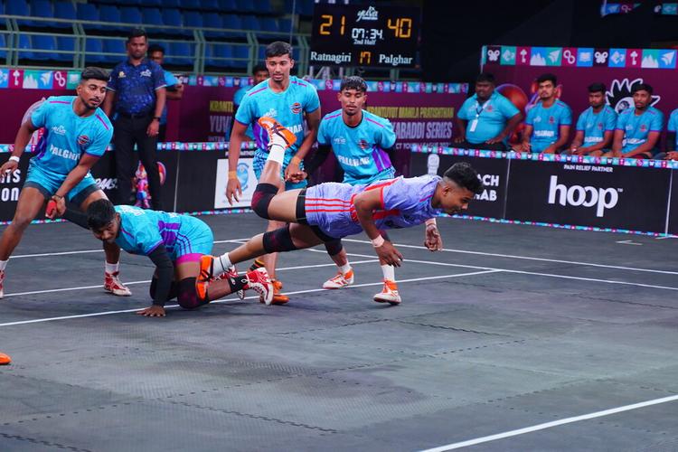 Abhishek Shinde - Match 62 - Palghar District vs Ratnagiri District - KMP YKS IDYL 2024