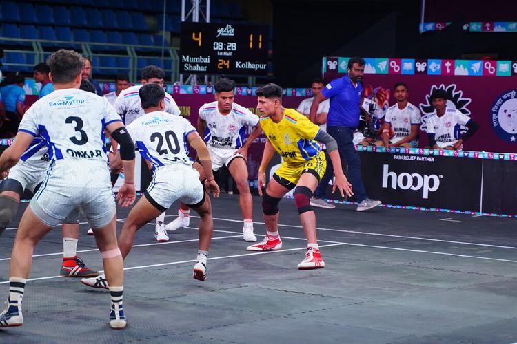 Rupesh Salunkhe - Match 63 - Mumbai Shahar vs Kolhapur District - KMP YKS IDYL 2024
