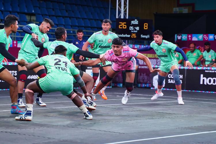 Jayesh Mahajan - Match 64 - Nandurbar District vs Sangli District - KMP YKS IDYL 2024
