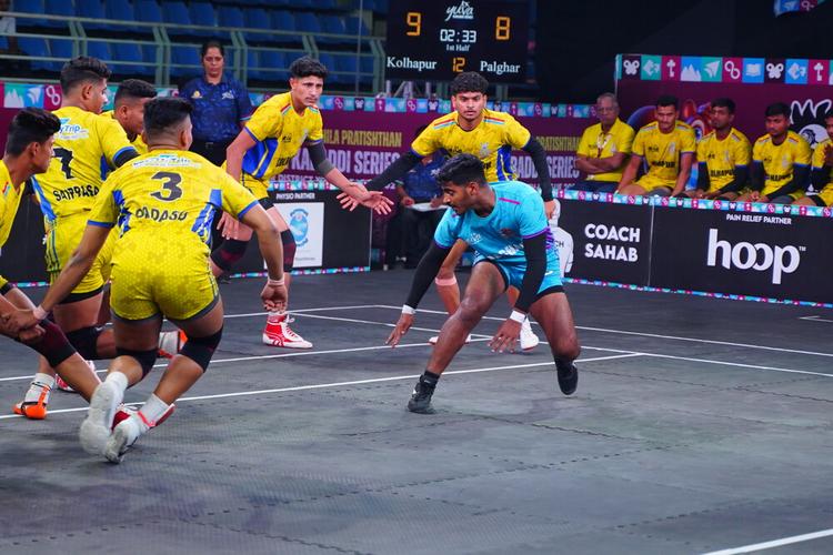 Sourabh Fagare - Match 65 - Kolhapur District vs Palghar District - KMP YKS IDYL 2024