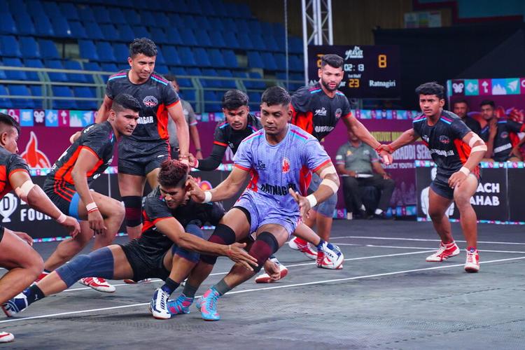 Shivam Patare - Match 74 - Ahmednagar District vs Ratnagiri District - KMP YKS IDYL 2024