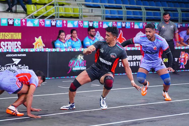Nilesh Shinde - Match 74 - Ratnagiri District vs Ahmednagar District - KMP YKS IDYL 2024