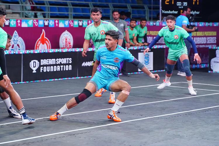 Jayesh Mahajan - Match 75 - Nandurbar District vs Palghar District - KMP YKS IDYL 2024