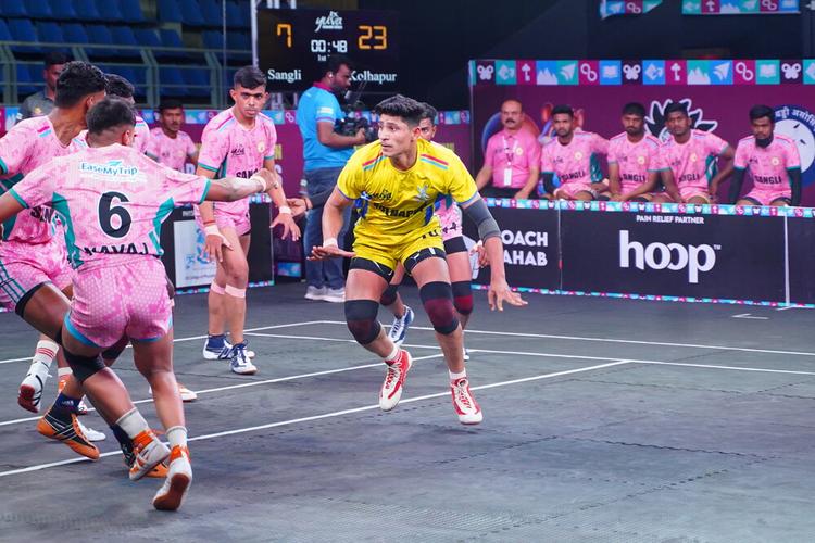 Sourabh Fagare - Match 76 - Kolhapur District vs Sangli District - KMP YKS IDYL 2024