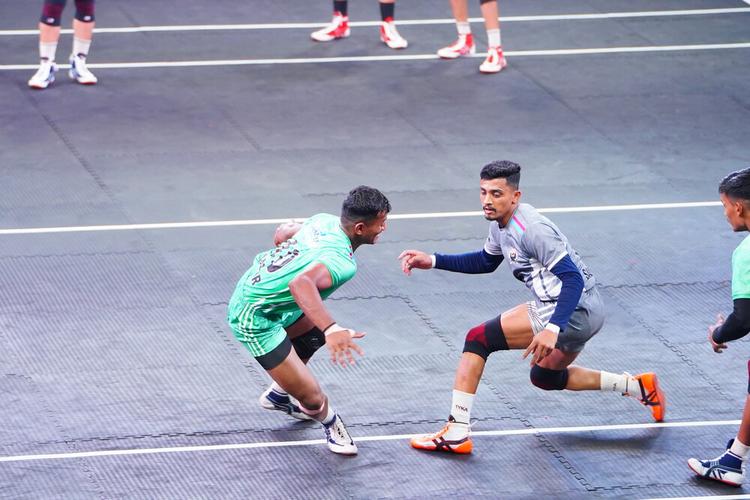 Sandesh Deshmukh - Match 82 - Beed District vs Nandurbar District - KMP YKS IDYL 2024